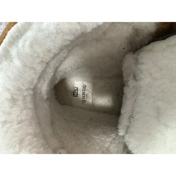 Diemme X Kith Ronnie Fieg colorblock Everest Suede Boots size 7 blue green brown - Picture 6 of 8